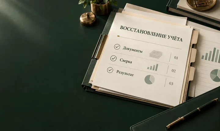 Иллюстрация: Восстановление и постановка учёта